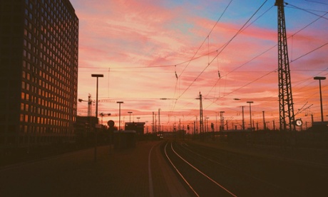 The view from Dortmund's main station... 
