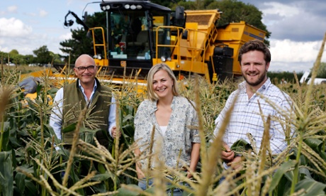 Gregg Wallace, Phillipa Forrrester, James Manning in Harvest 2015.