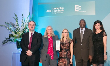 The University of Greenwich won best research impact initiative.