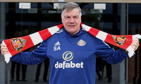 Big Sam gives it the full scarf.