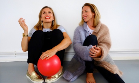 Pip Black and Joan Murphy, founders of Frame, in one of their studios