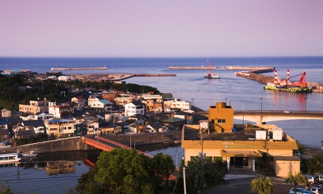 The port of Anbo, Yakushima, Japan
