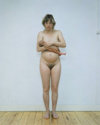 Tecla, Amsterdam, Netherlands, May 16 1994, by Rineke Dijkstra.