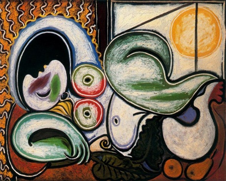 Lying female nude by Picasso.