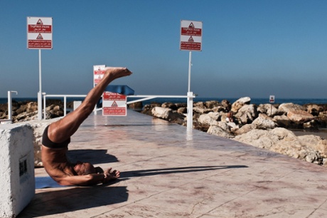 Hilton beach, Tel Aviv.