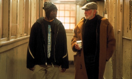 Rob Brown and Sean Connery in Finding Forrester.