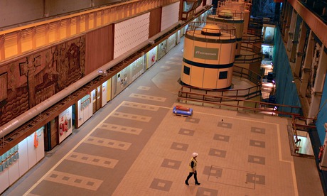 Maria Fusco at Cruachan Power Station.