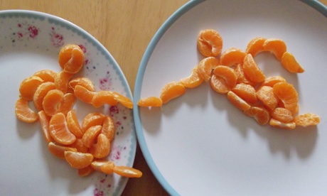 On a plate … the ceiling of the Sistine Chapel, in clementine slices.