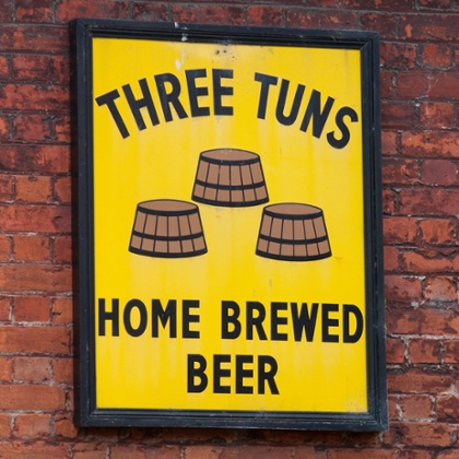 Three Tuns brewery, Bishops Castle.