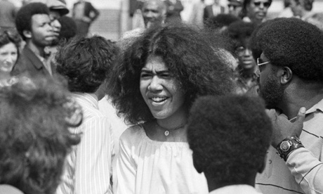 Ericka Huggins is released from prison 