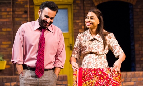 Ameet Chana as Shyam and Ayesha Dharker as Daljit in Anita and Me.