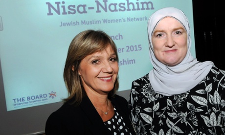 laura marks and julie siddiqi at the launch meeting