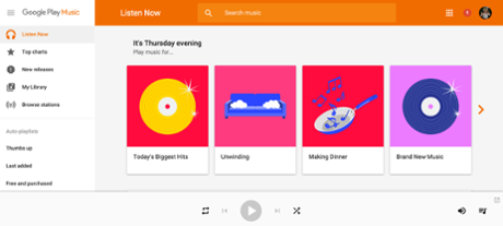 Google Play Music playlists