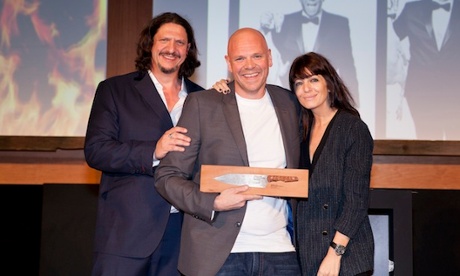 Tom Kerridge won an Observer Food Monthly Award for best food personality