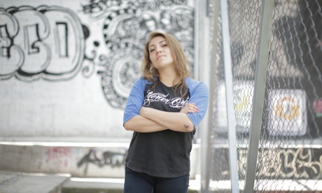 Fernanda Rodríguez, Melodía del Santo Barrio, pertenece al colectivo de Hip-hop y da talleres