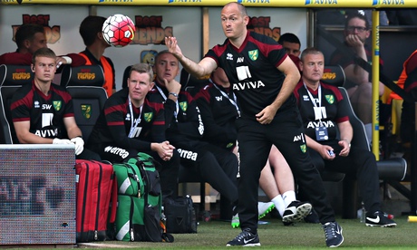 Norwich City manager Alex Neil
