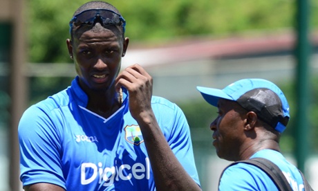 Jason Holder and Eldine Baptiste