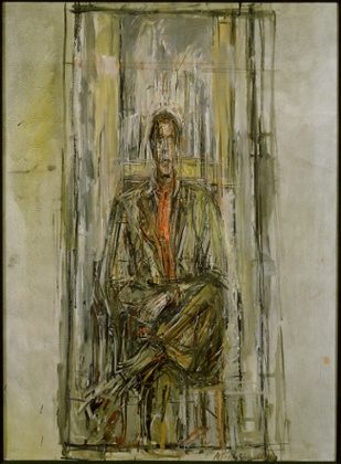 Diego Seated by Alberto Giacometti, 1948;