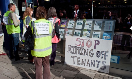 Housing activists in Haringey.