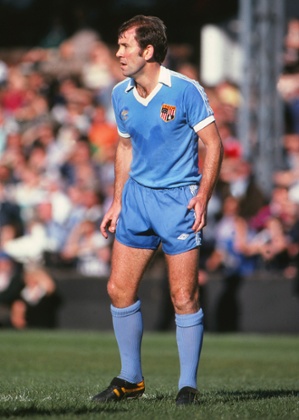 Howard Kendall playing for Stoke City in 1978.