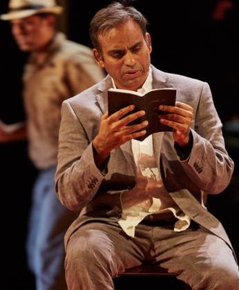 Ravin J Ganatra and Neil D'Souza in Coming Up, Watford Palace Theatre