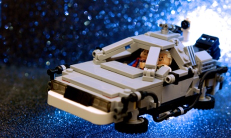 Lego Delorean from Back to the Future