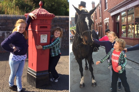 Kids at the Black Country Museum
