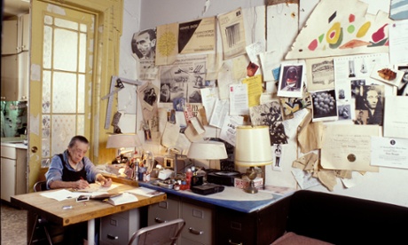 Louise Bourgeois, sa table de travail, NY 20th St,  2000