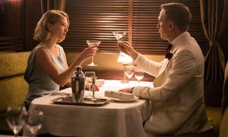 Ex-Spectre-ing to impress the ladies ... Daniel Craig and Léa Seydoux in the new 007 thriller.