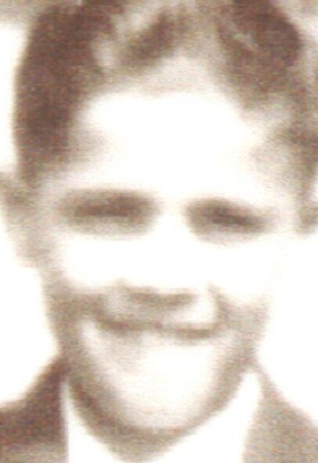 Tony Costa as a boy. Child migrants