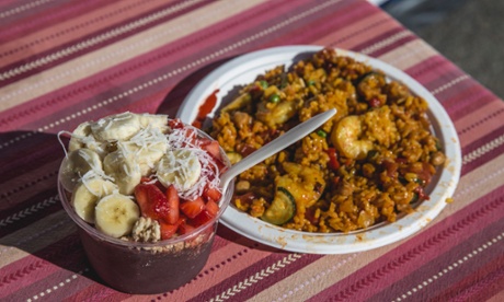 Paella and arcai: breakfast of champions. 