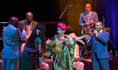 Omara Portuondo and the Buena Vista Social Club in action