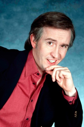 Coogan as Alan Partridge.