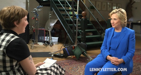 Lena Dunham interviews Hillary Clinton.
