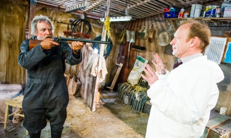 David Fielder and Nigel Hastings in Then Come the Night Jars.
