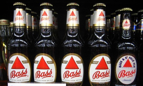Bass beer bottles