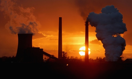 The Tata Steel processing plant at Scunthorpe.