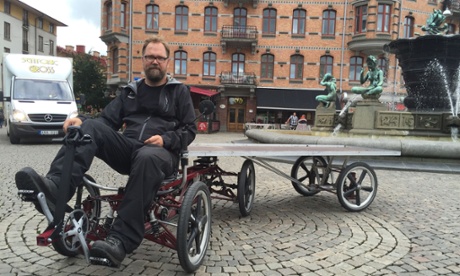 Johan Erlandsson’s six-wheeled cargo bike