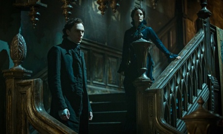 Sibling revelry: Tom Hiddleston and Jessica Chastain in Crimson Peak.