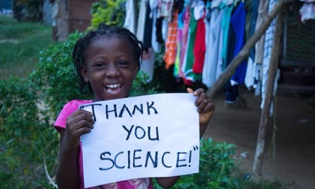 ebola thank you science