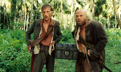 Buried treasure: in 'Pirates of the Caribbean: Dead Man's Chest'.