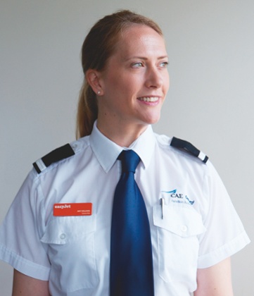 Photograph of cadet Amy Williams