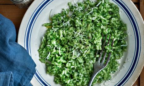 Green lights: rice with Savoy and pine nuts by Joseph Trivelli.