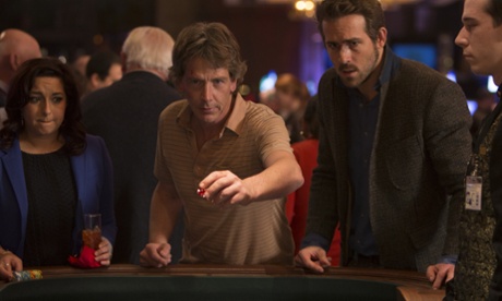 Chance encounter … Ben Mendelsohn, left, and Ryan Reynolds in Mississippi Grind