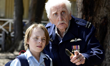 Ed Oxenbould and Terry Norris aim high in Paper Planes.