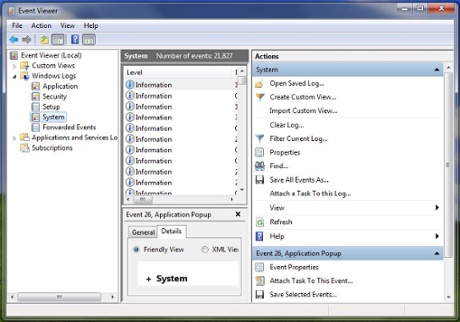 Power troubleshooter