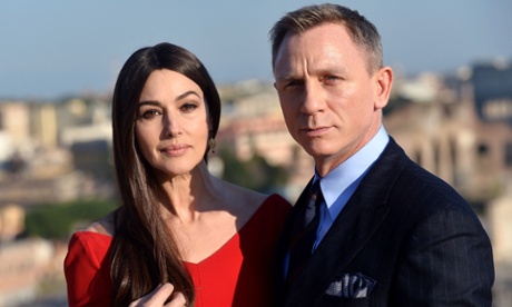 Don't ex-Spectre much ... Monica Bellucci plays one of James Bond's conquests in his latest adventure.