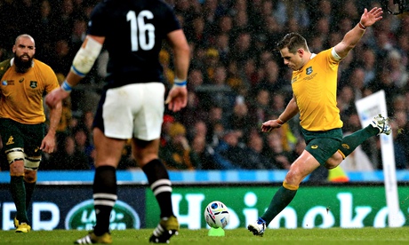 2015 Rugby World Cup Quarter-Final, Twickenham, London, England, Australia vs Scotland - 18 Oct 2015