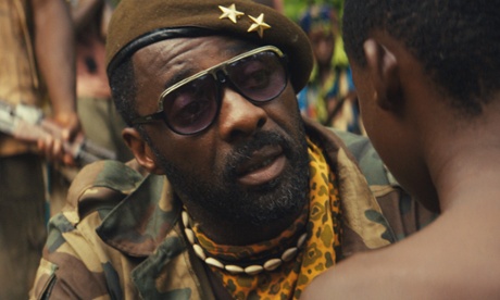 Idris Elba in Beasts of No Nation.