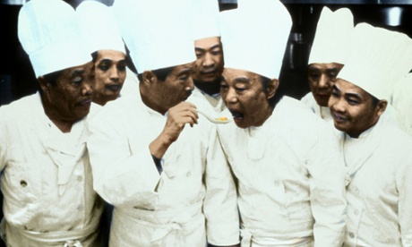 Sihung Lung and Jui Wang in Eat Drink Man Woman, 1994.